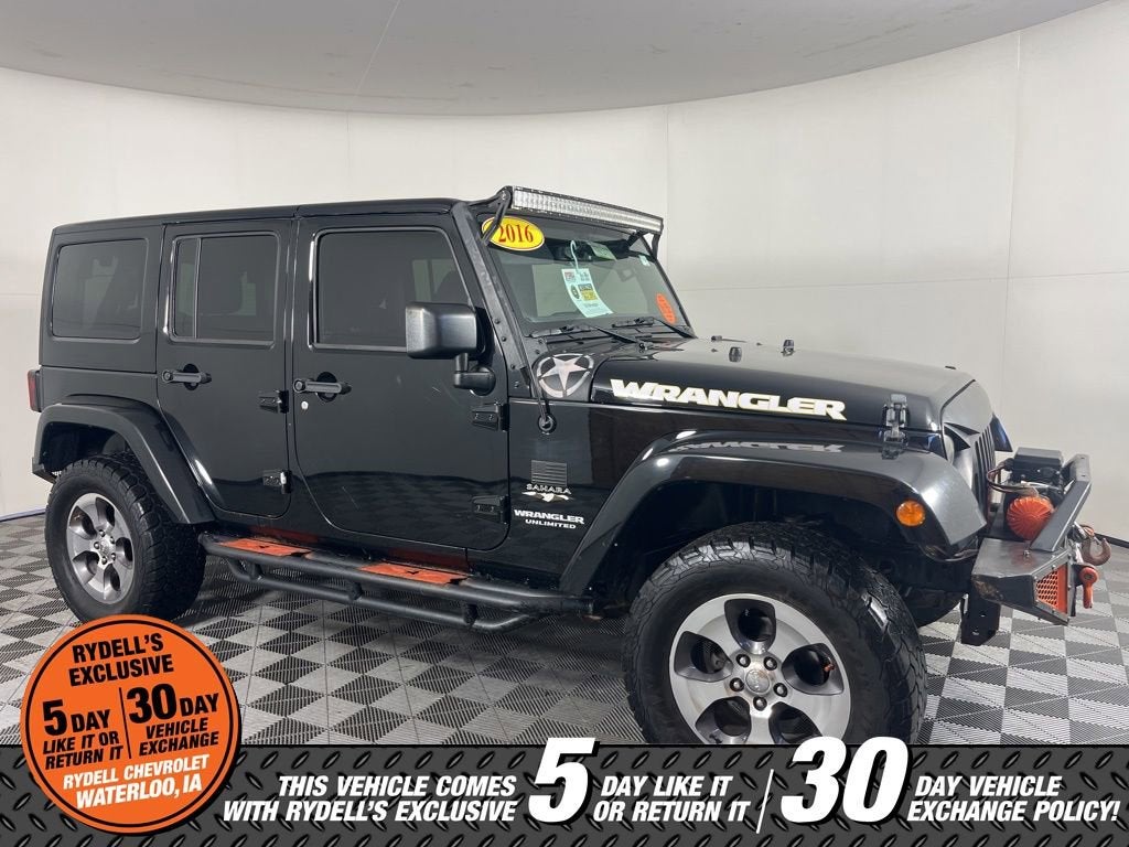 2016 Jeep Wrangler Unlimited Sahara