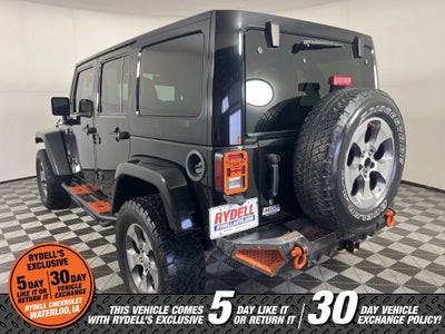 2016 Jeep Wrangler Unlimited Sahara