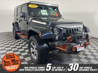 2016 Jeep Wrangler Unlimited Sahara