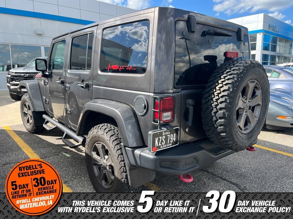 2017 Jeep Wrangler Unlimited Rubicon Recon