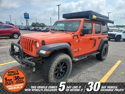 2018 Jeep Wrangler Unlimited Sport S 4x4