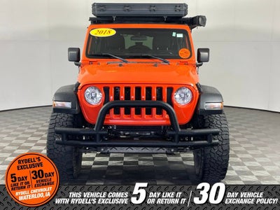 2018 Jeep Wrangler Unlimited Sport S 4x4