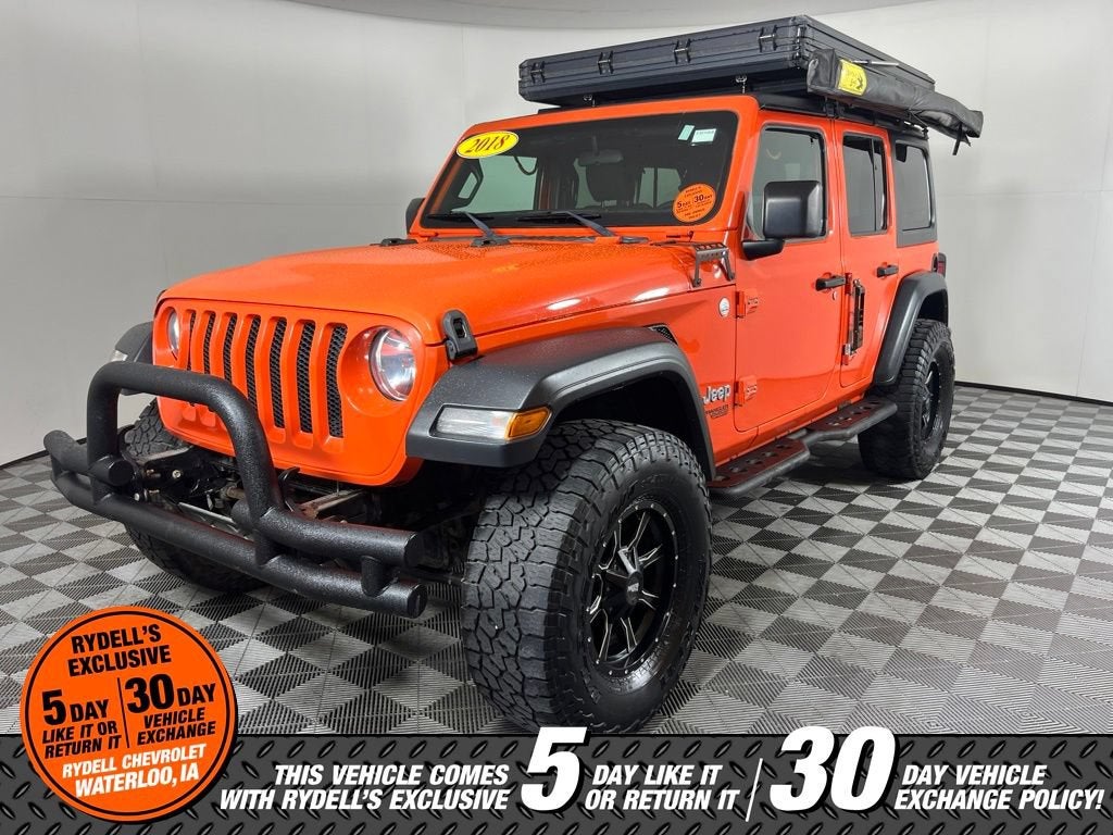 2018 Jeep Wrangler Unlimited Sport S 4x4