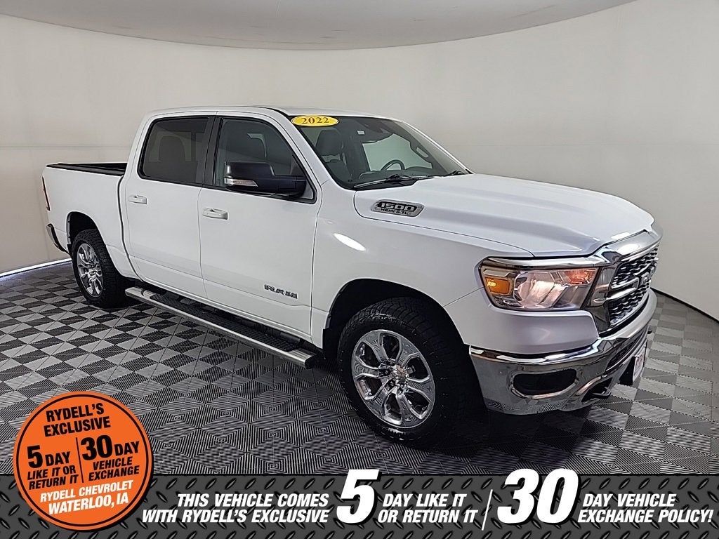 2022 RAM 1500 Big Horn Crew Cab 4x4 5'7" Box