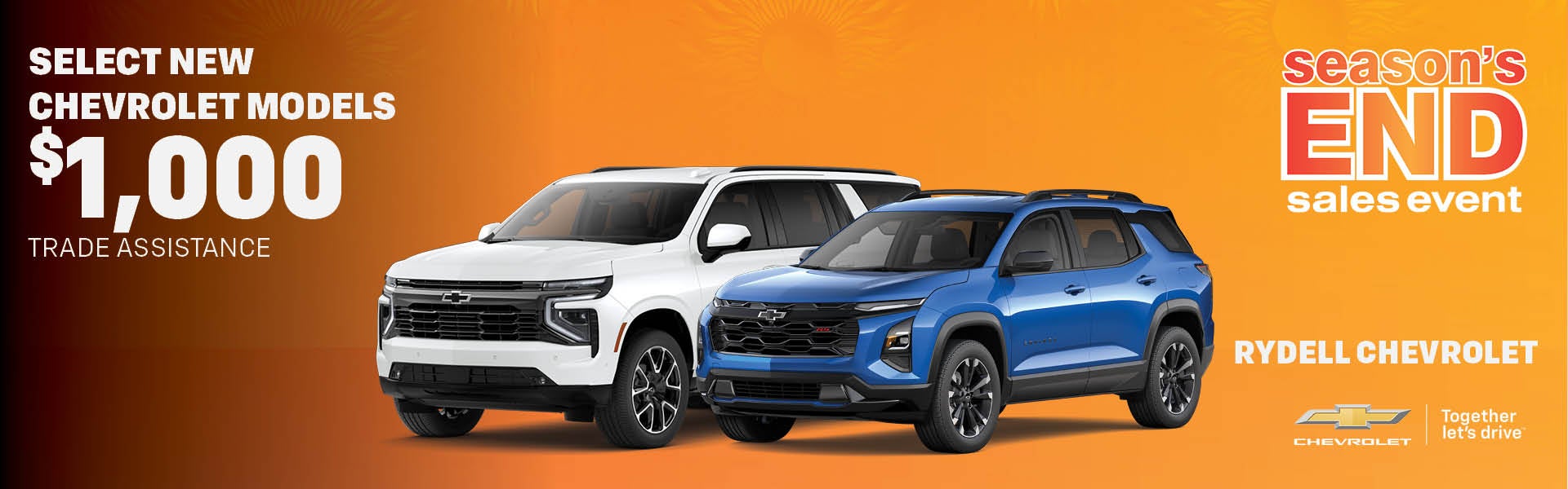 Select New Chevrolet Models