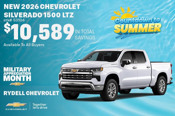 New 2026 Chevrolet Silverado 1500 LTZ