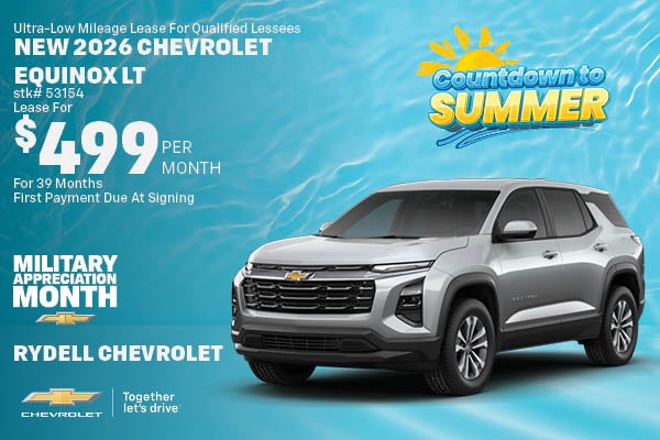 New 2026 Chevrolet Equinox LT