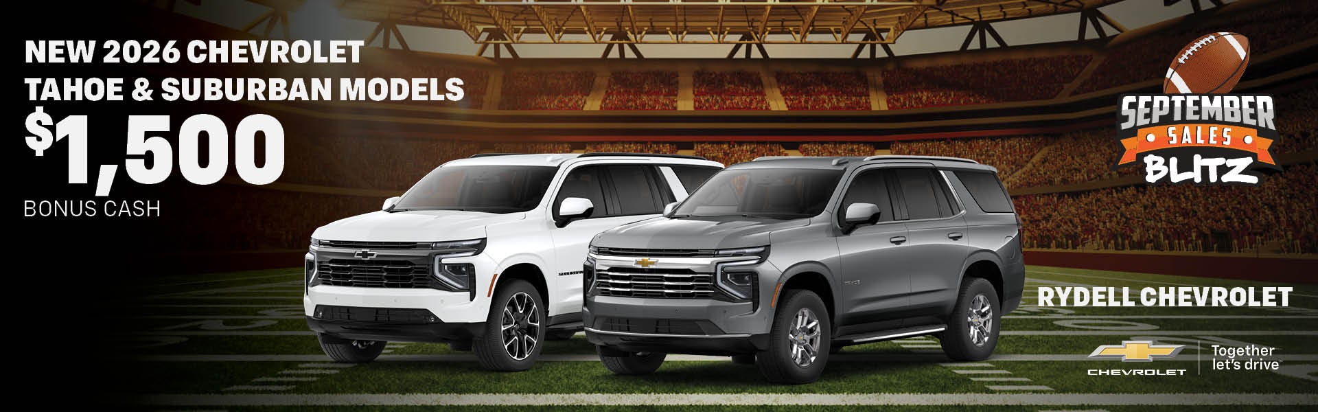 New 2026 Chevrolet Tahoe & Suburban Models