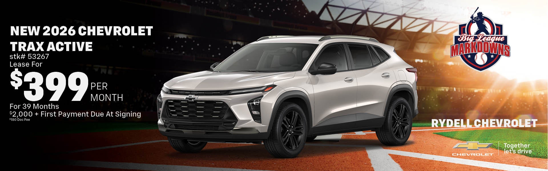 New 2026 Chevrolet Trax Active
