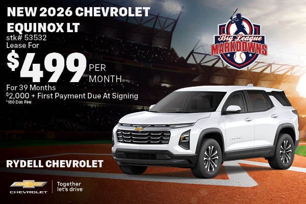 New 2026 Chevrolet Equinox LT