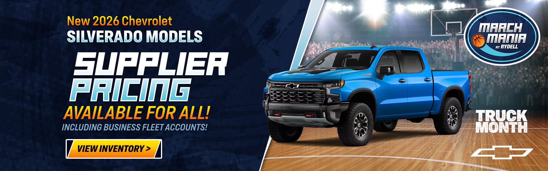 Supplier Pricing for ALL on 2026 Silverado 1500s