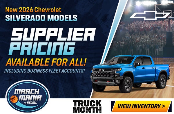 Supplier Pricing for ALL on 2026 Silverado 1500s